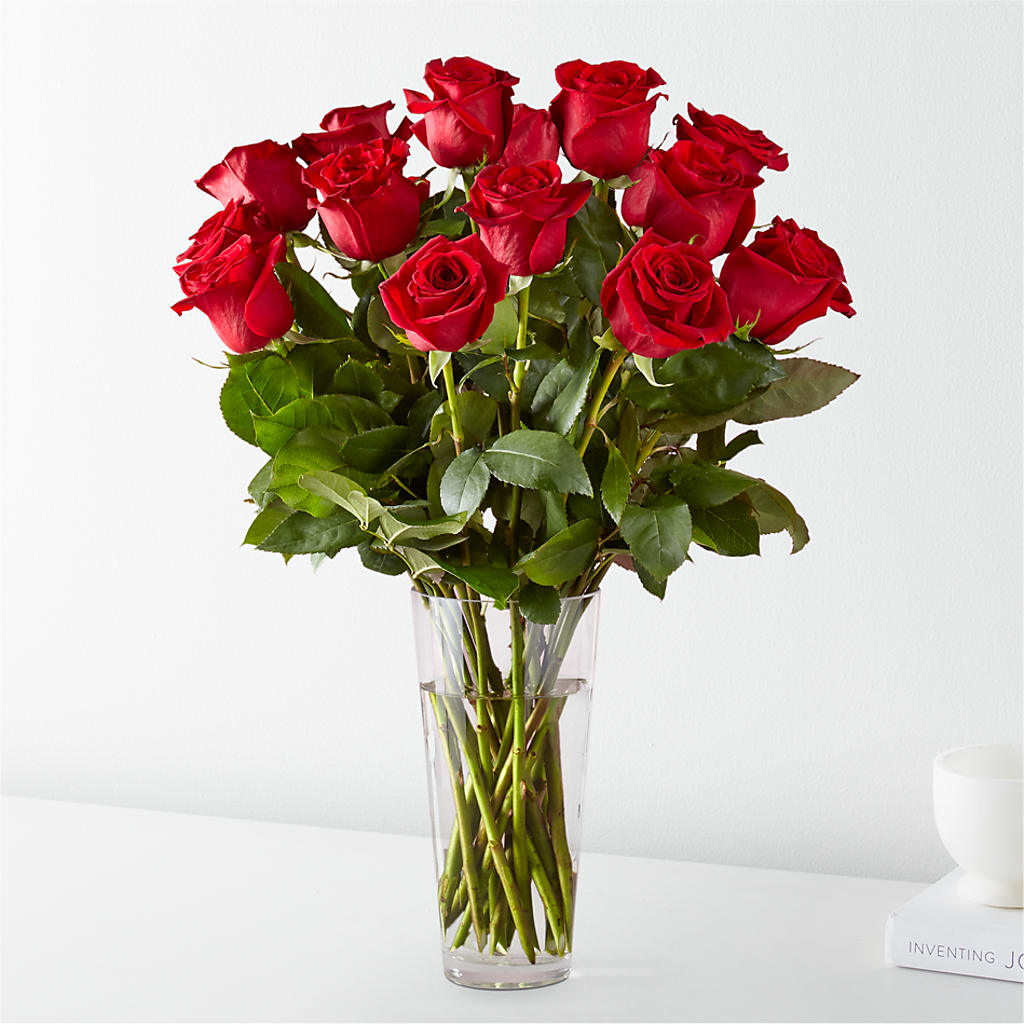 Long Stem Red Rose Bouquet – GLAMMY'S FLOWER GARDEN, Fayette AL