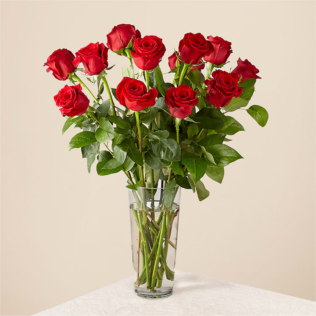 Long Stem Red Rose Bouquet – GLAMMY'S FLOWER GARDEN, Fayette AL