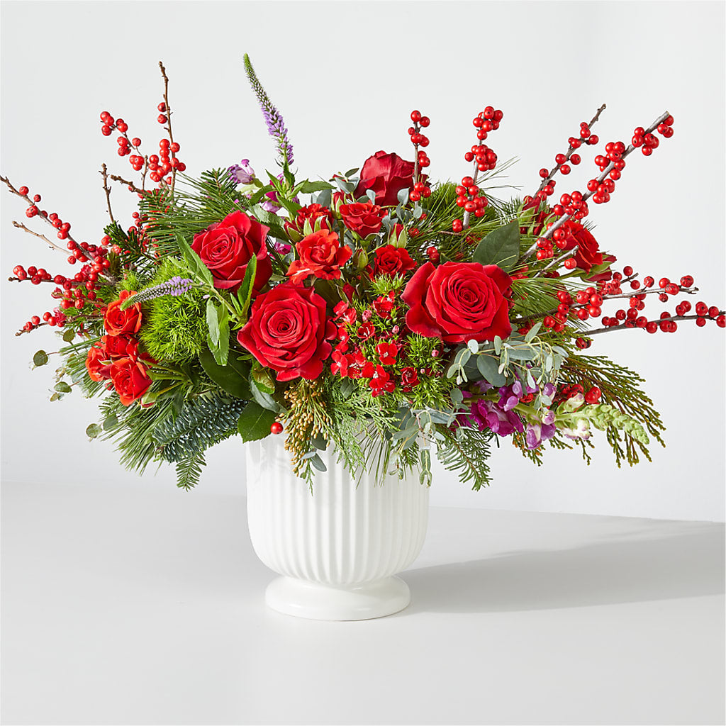 Big Red Bow Bouquet – GLAMMY'S FLOWER GARDEN, Fayette AL