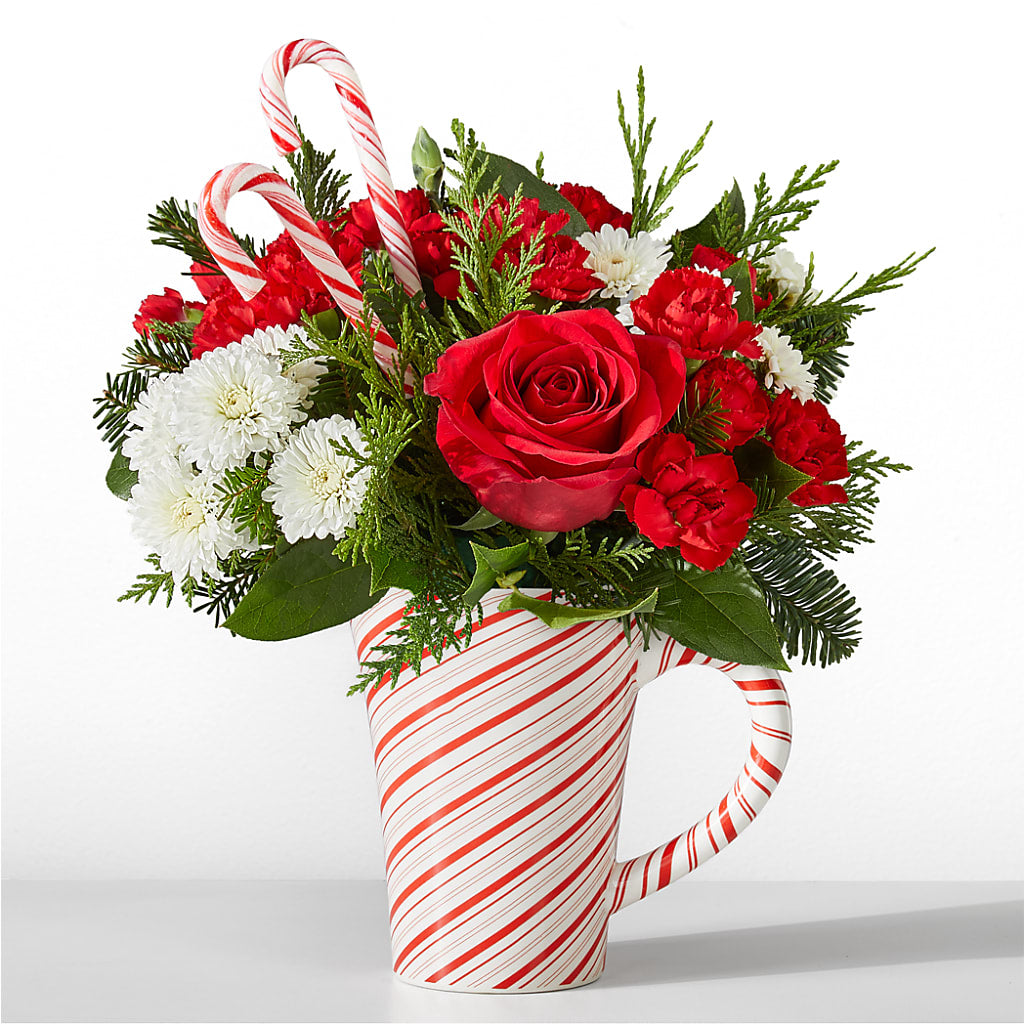 Peppermint Swirl Mug – GLAMMY'S FLOWER GARDEN, Fayette AL