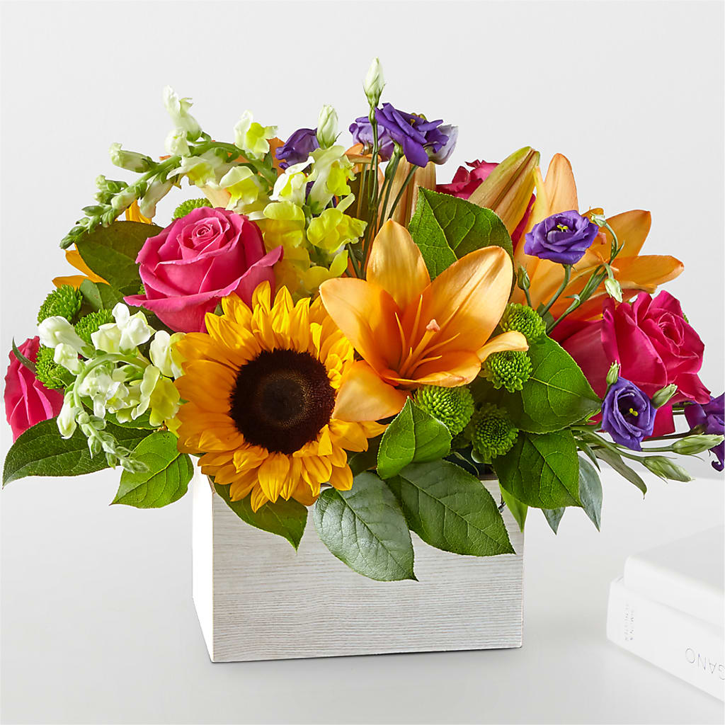 Best Day Box Bouquet – GLAMMY'S FLOWER GARDEN, Fayette AL