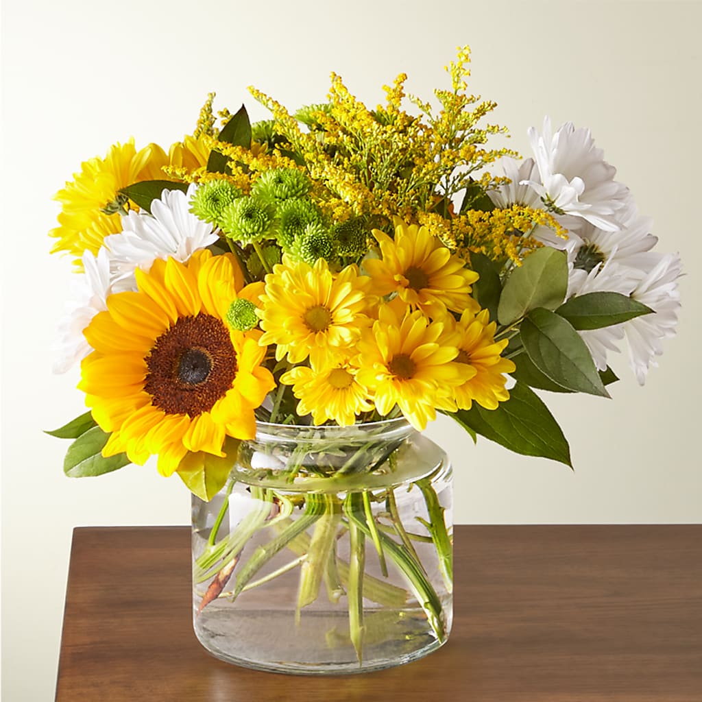Hello Sunshine Bouquet – GLAMMY'S FLOWER GARDEN, Fayette AL