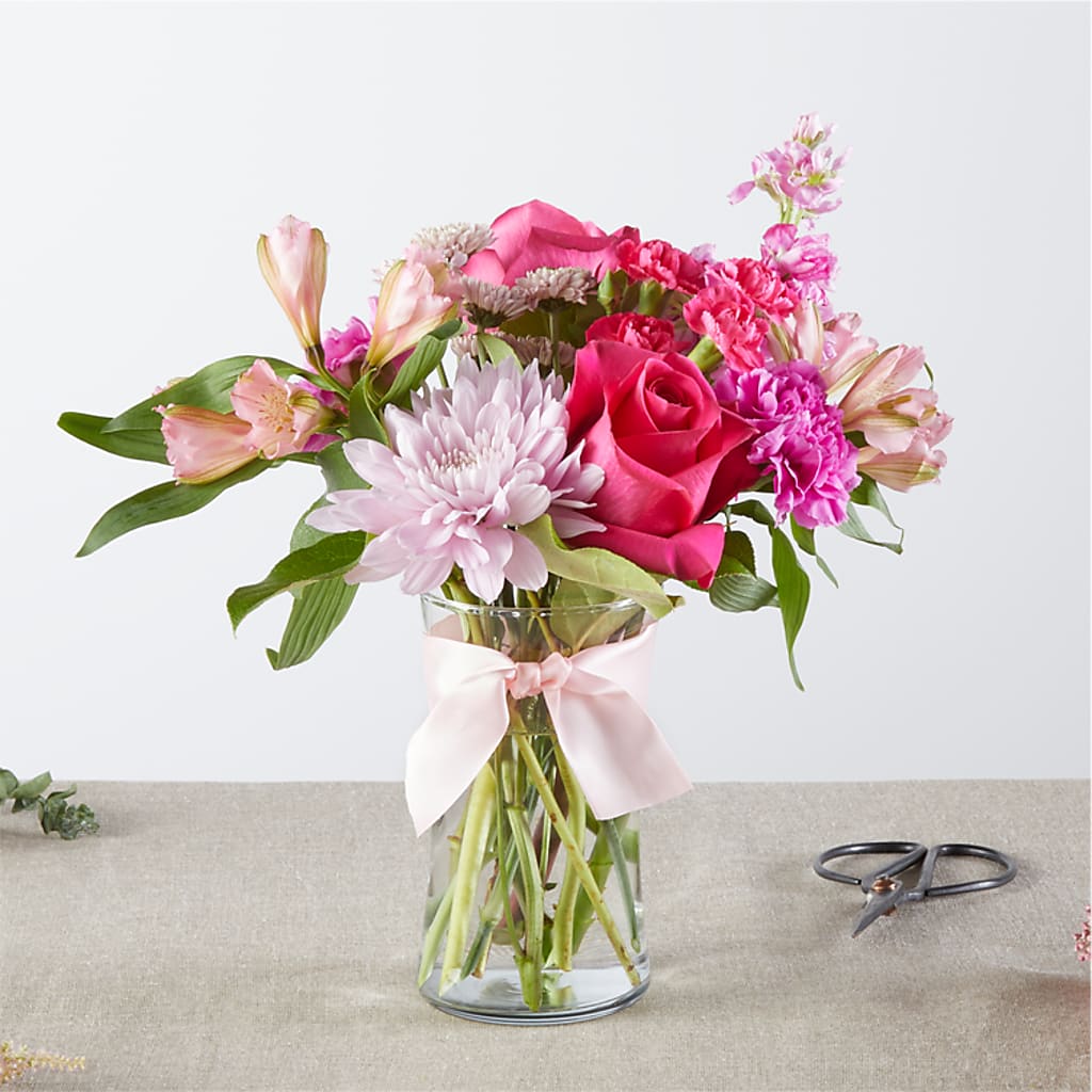 Pink Ribbon - A Florist Original – GLAMMY'S FLOWER GARDEN, Fayette AL