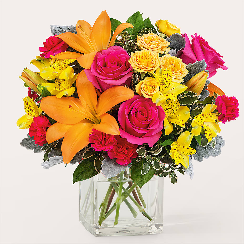 To the Tropics Bouquet – GLAMMY'S FLOWER GARDEN, Fayette AL
