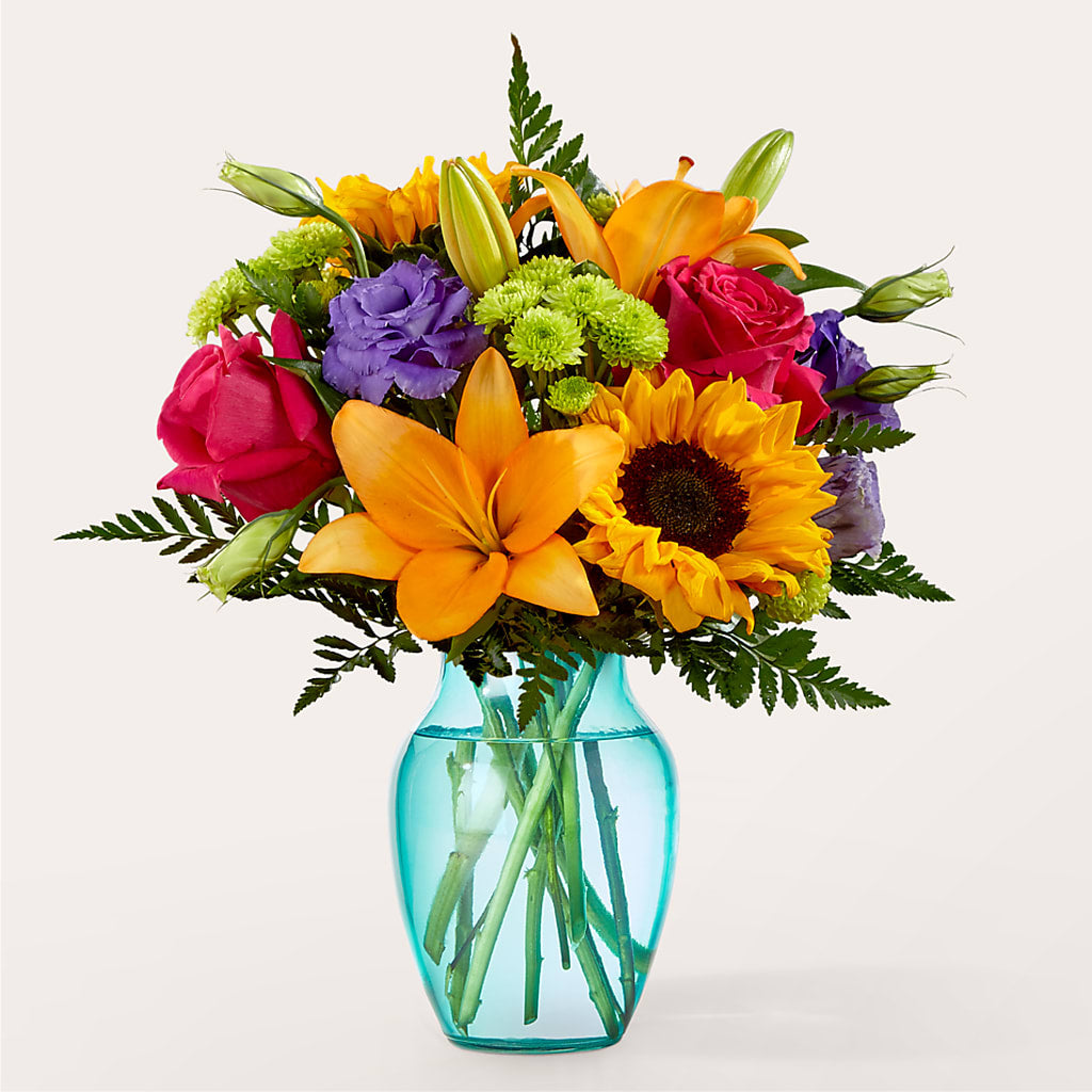 Double Rainbow Bouquet – GLAMMY'S FLOWER GARDEN, Fayette AL