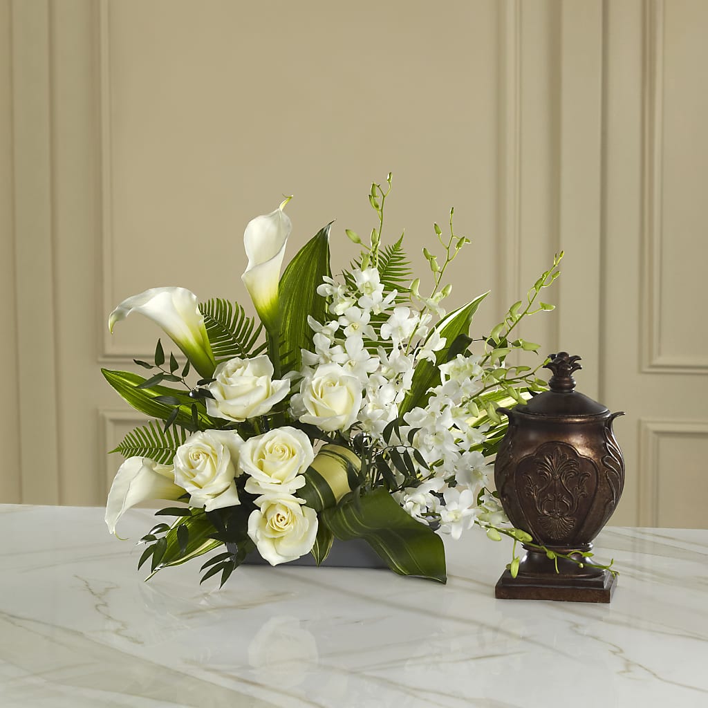 At Peace Arrangement – GLAMMY'S FLOWER GARDEN, Fayette AL