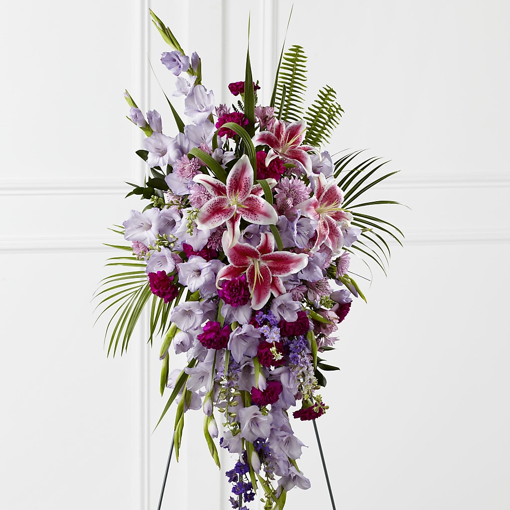 Tender Touch Standing Spray – GLAMMY'S FLOWER GARDEN, Fayette AL
