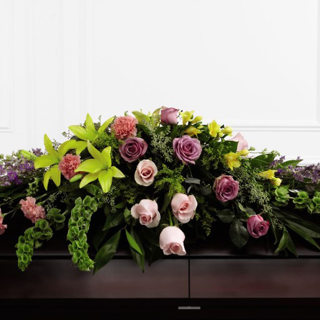 Forever Beloved Casket Spray – GLAMMY'S FLOWER GARDEN, Fayette AL