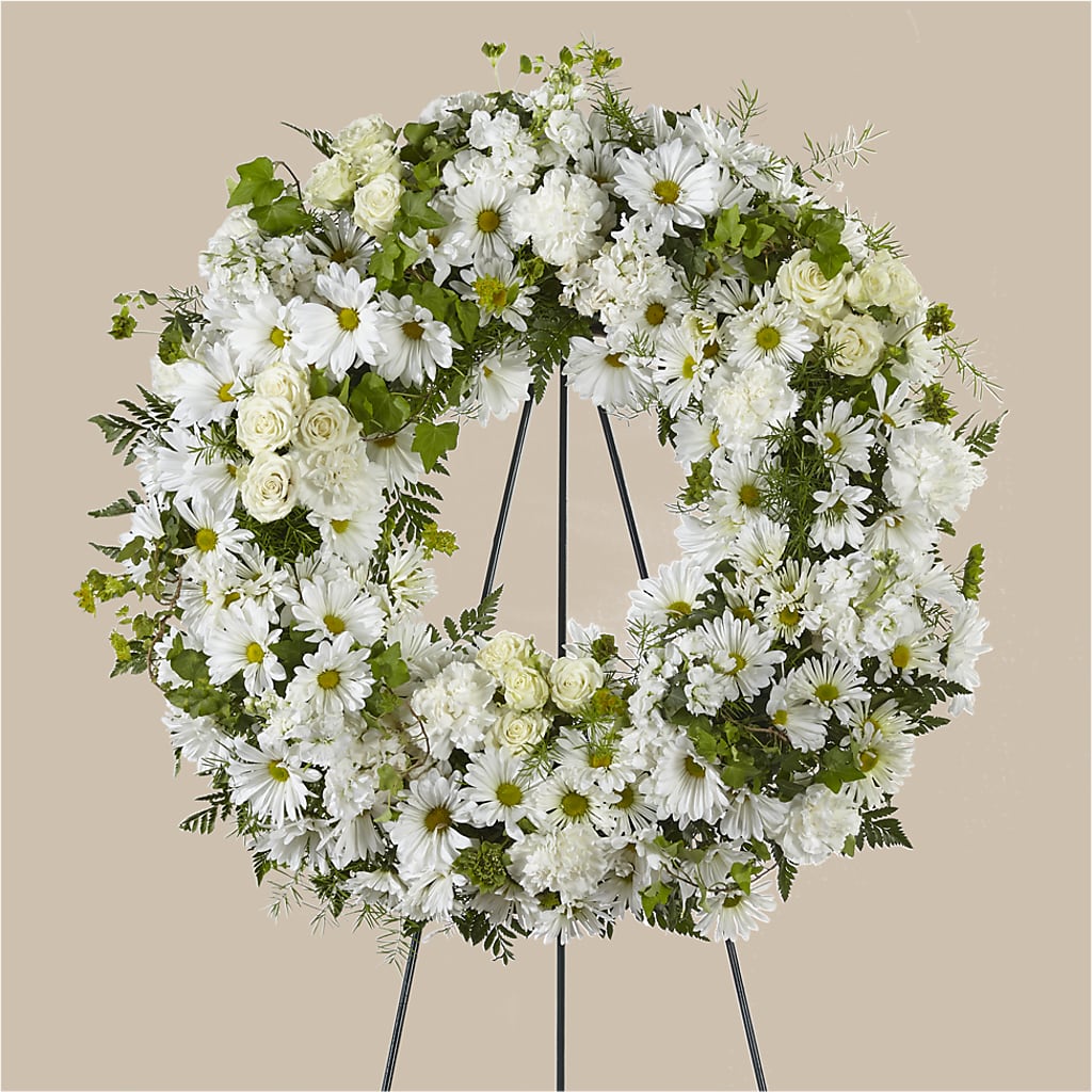 Faithful Wishes Wreath – GLAMMY'S FLOWER GARDEN, Fayette AL