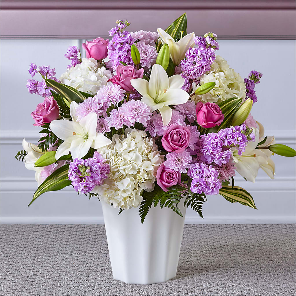 Heaven Sent Floor Basket – GLAMMY'S FLOWER GARDEN, Fayette AL