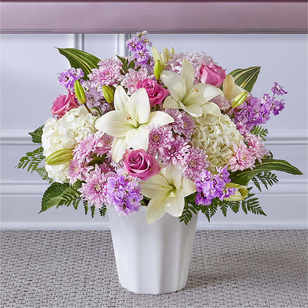 Heaven Sent Floor Basket – GLAMMY'S FLOWER GARDEN, Fayette AL