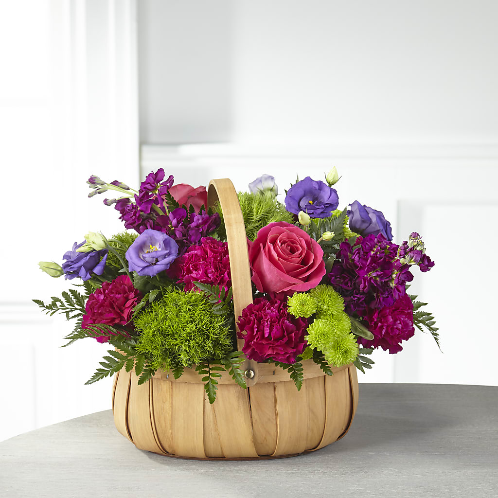 Serene Sanctuary Basket – GLAMMY'S FLOWER GARDEN, Fayette AL