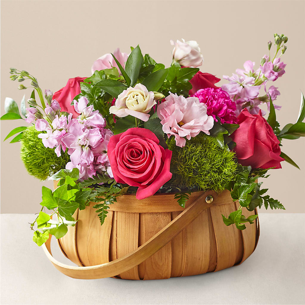 Radiance in Bloom Basket – GLAMMY'S FLOWER GARDEN, Fayette AL
