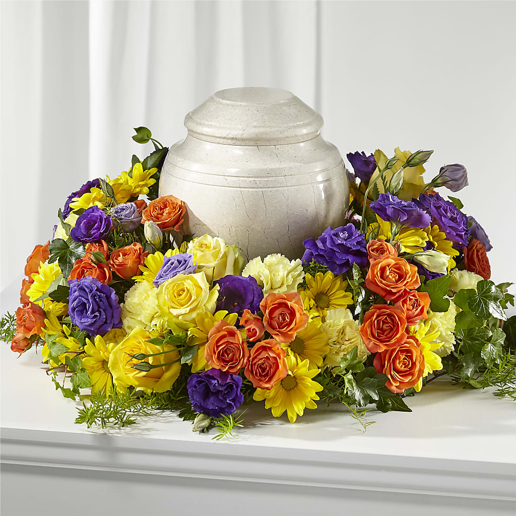 Blossoms of Remembrance Cremation Adornment – GLAMMY'S FLOWER GARDEN, Fayette AL