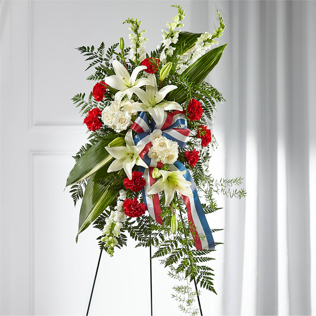 Stars of Life Standing Spray – GLAMMY'S FLOWER GARDEN, Fayette AL