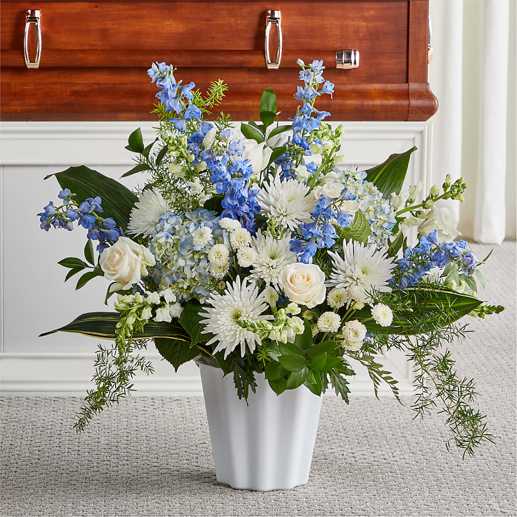 Everlasting Memories Floor Basket – GLAMMY'S FLOWER GARDEN, Fayette AL
