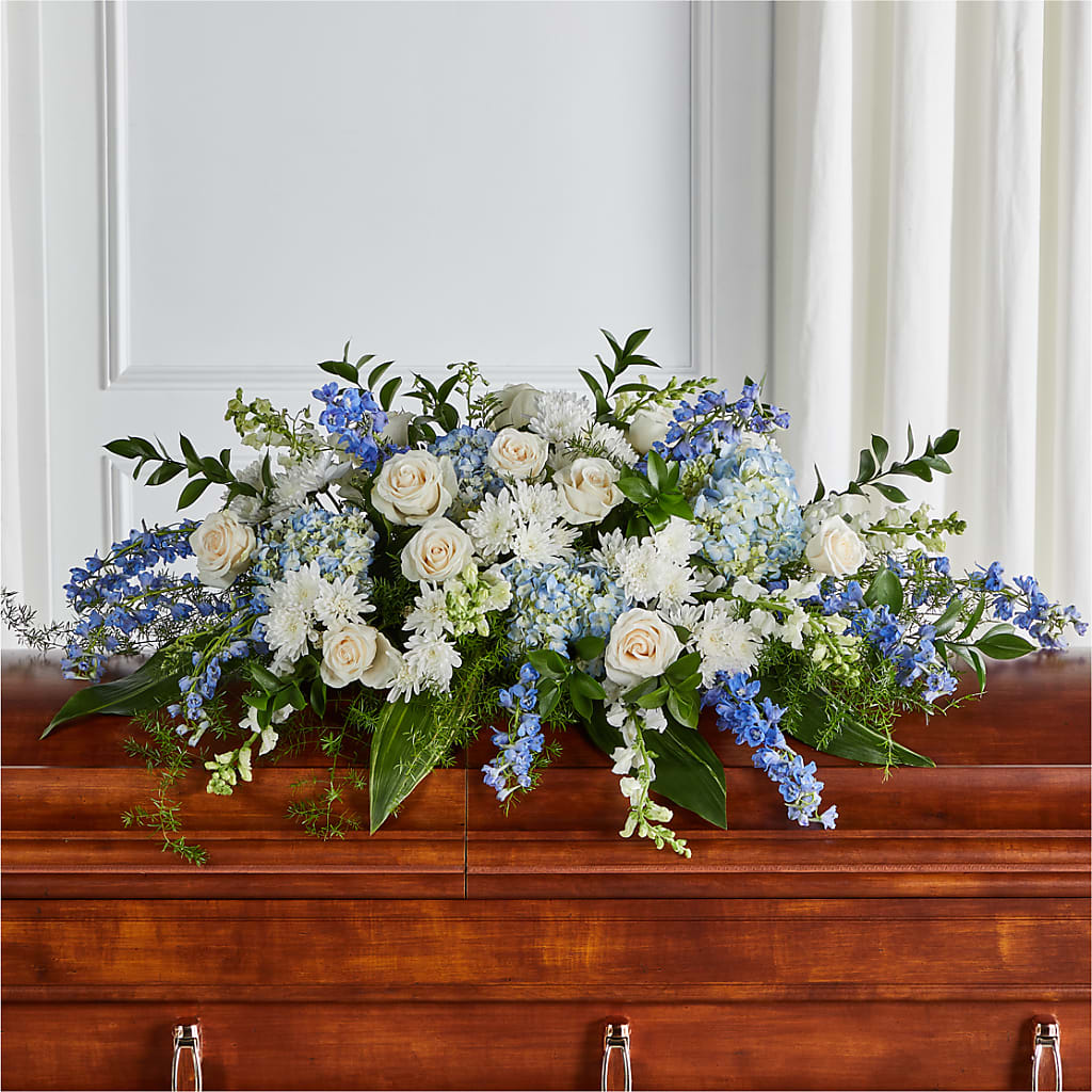 Timeless Essence Casket Spray – GLAMMY'S FLOWER GARDEN, Fayette AL