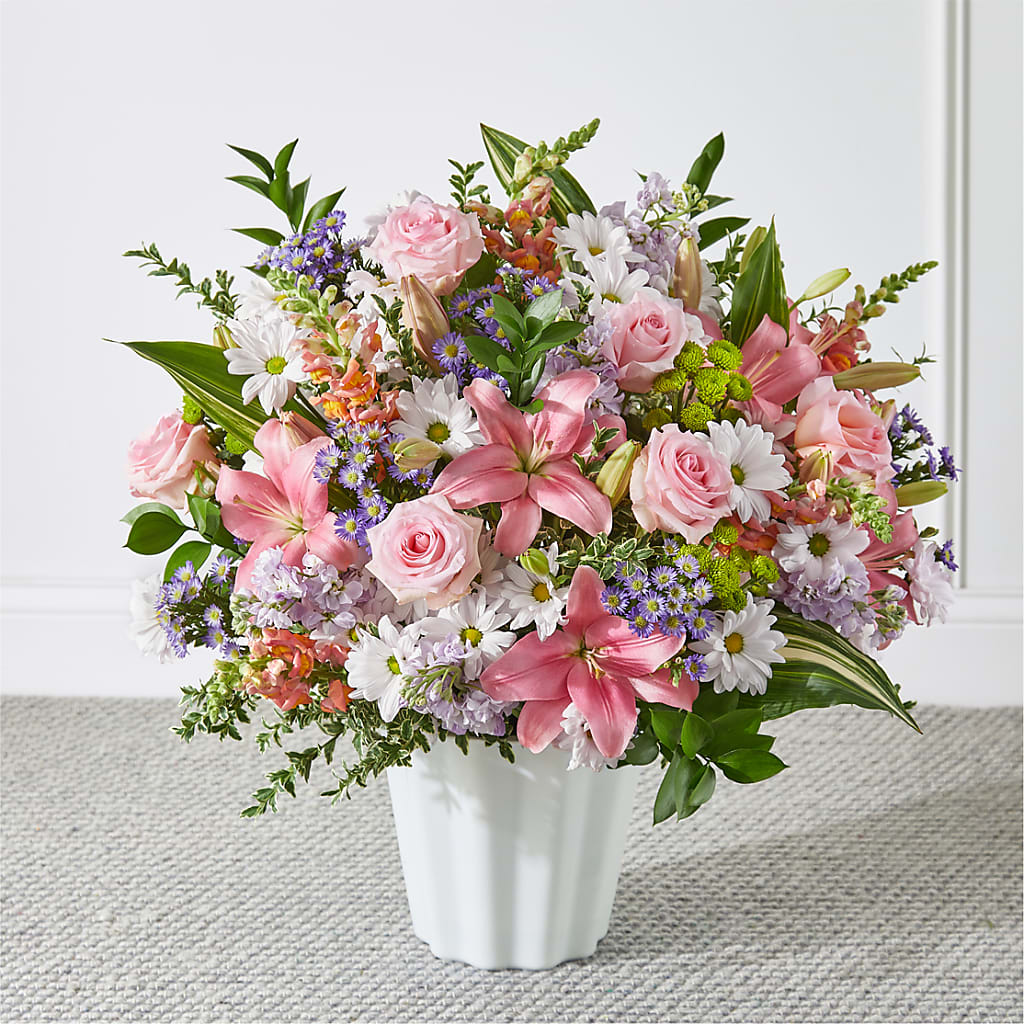 Abundant Compassion Floor Basket – GLAMMY'S FLOWER GARDEN, Fayette AL