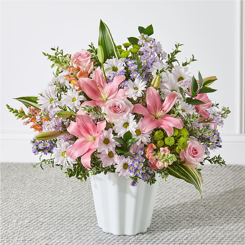 Abundant Compassion Floor Basket – GLAMMY'S FLOWER GARDEN, Fayette AL