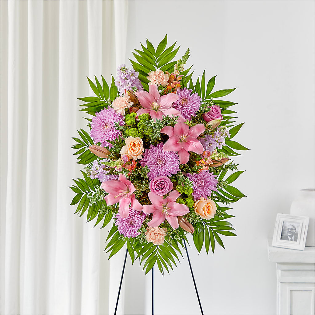 Love & Light Standing Spray – GLAMMY'S FLOWER GARDEN, Fayette AL