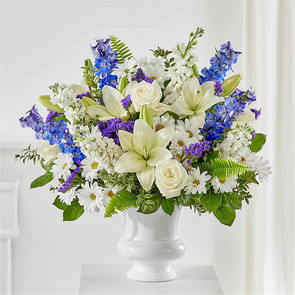 Expressions of Hope Urn Arrangement – GLAMMY'S FLOWER GARDEN, Fayette AL