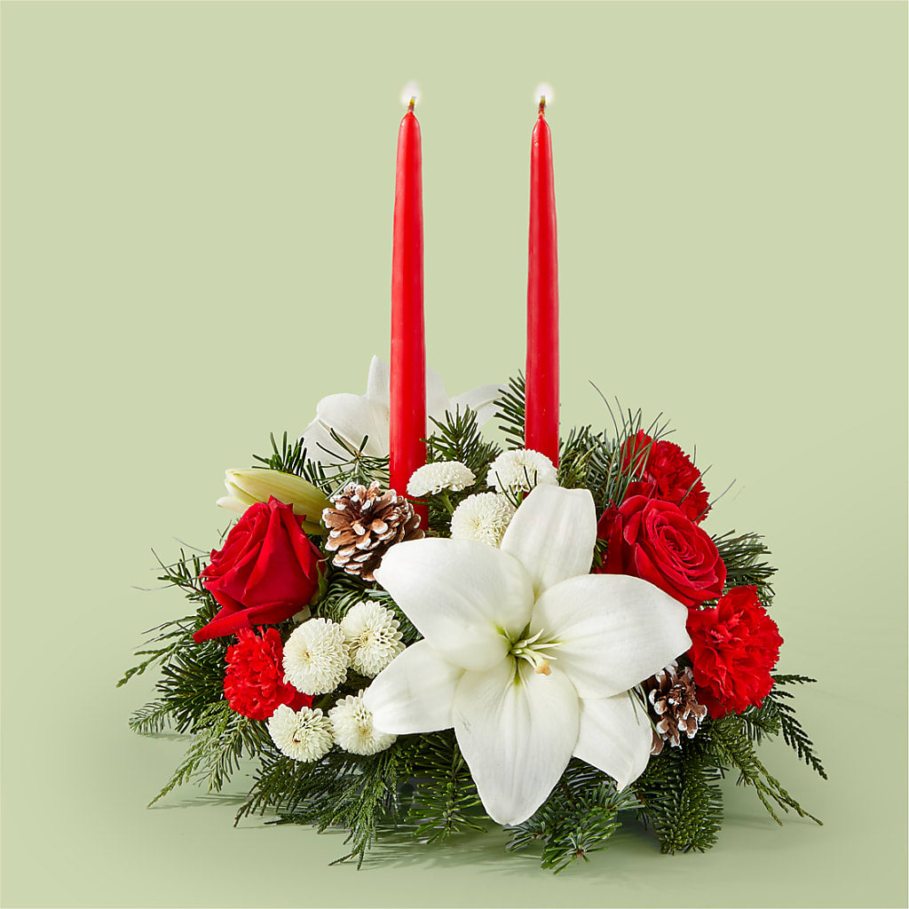Seasonal Festivities Centerpiece – GLAMMY'S FLOWER GARDEN, Fayette AL
