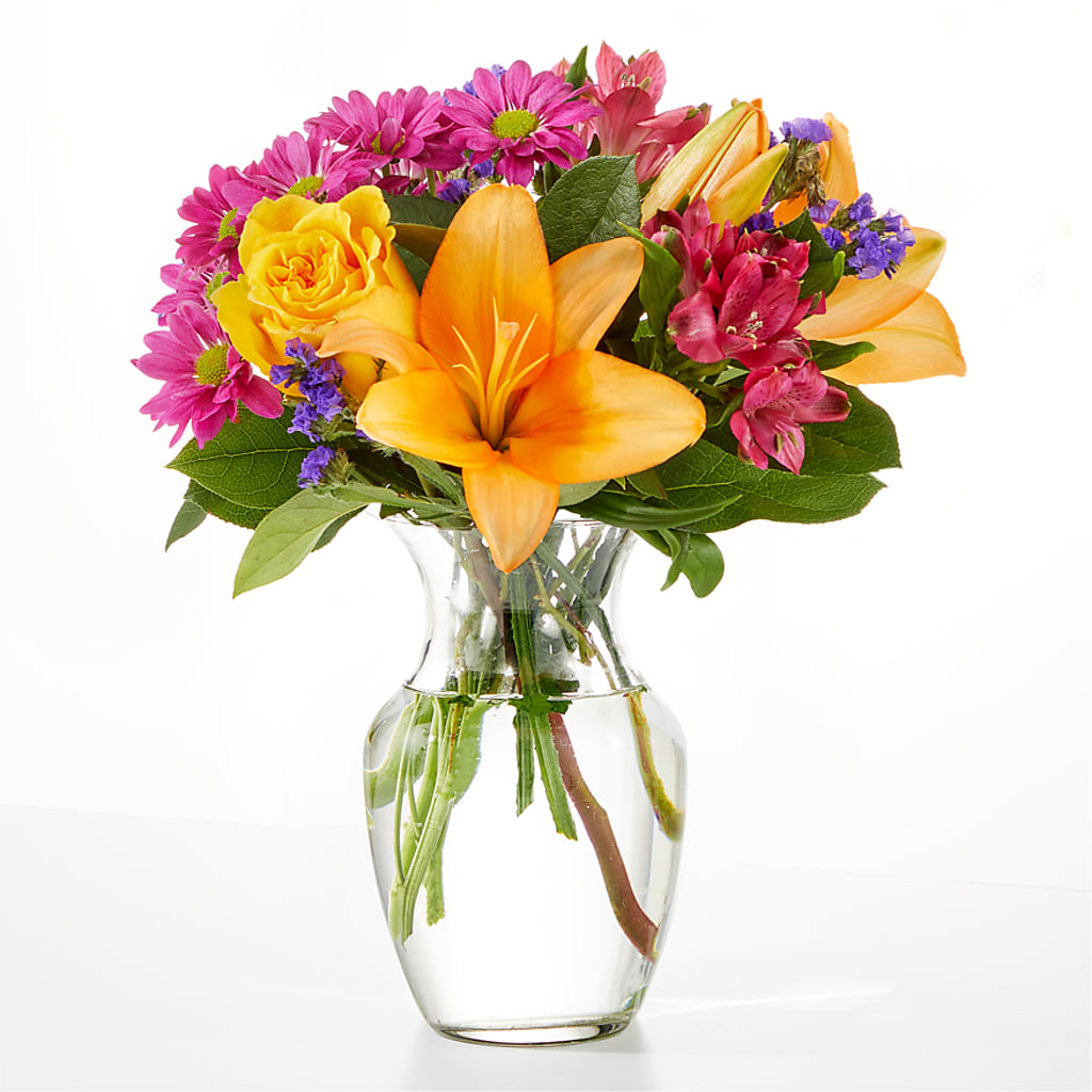 Colorful Visions Bouquet – GLAMMY'S FLOWER GARDEN, Fayette AL