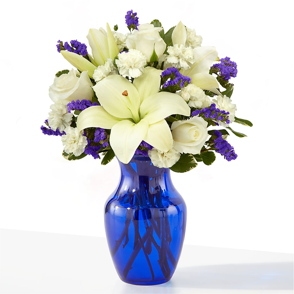 Sapphire Rush Bouquet – GLAMMY'S FLOWER GARDEN, Fayette AL