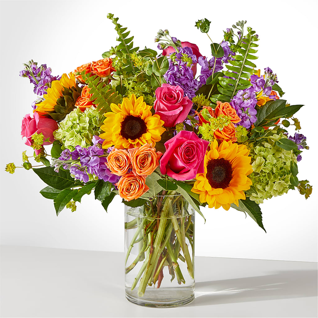 Vibrant Greetings Bouquet – GLAMMY'S FLOWER GARDEN, Fayette AL