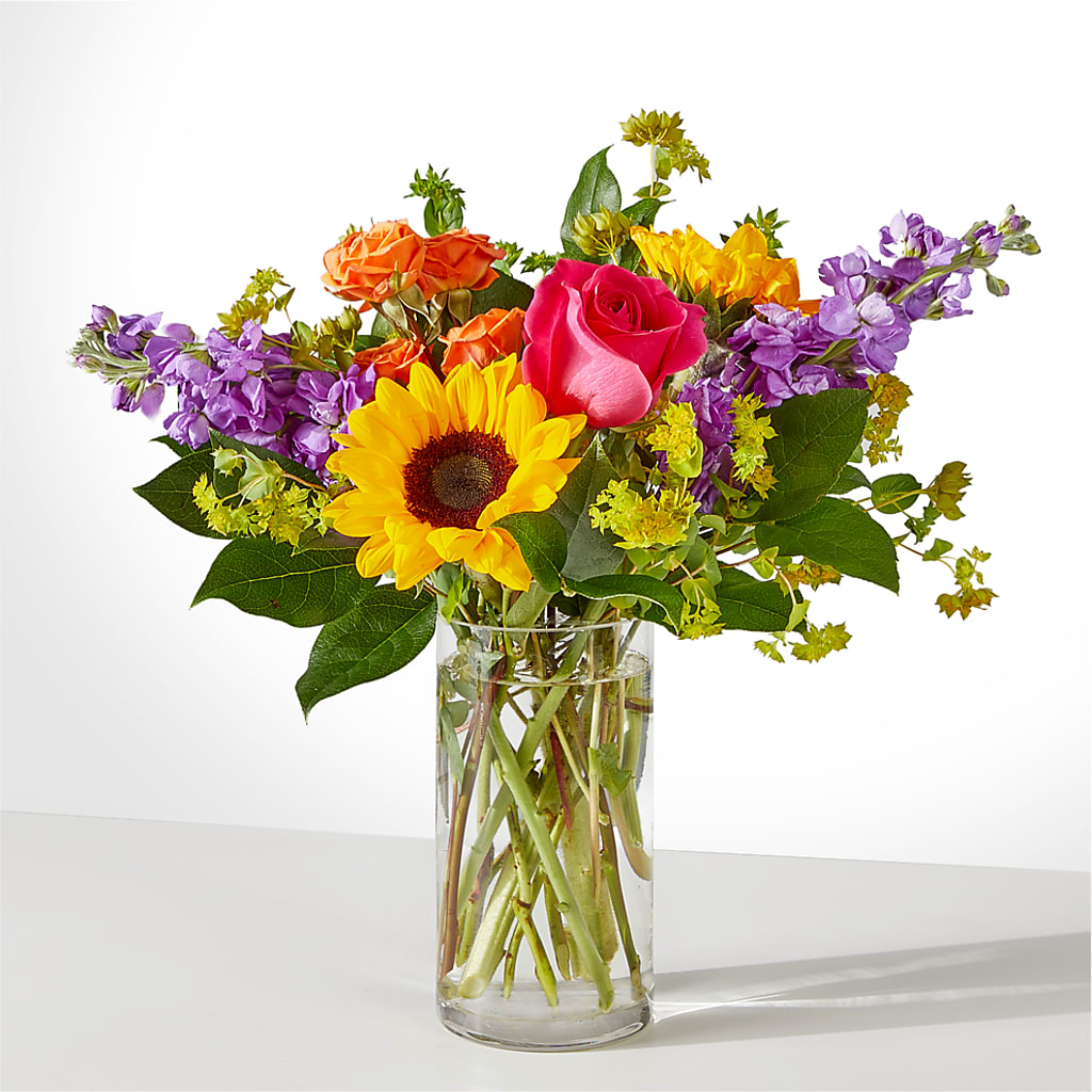 Vibrant Greetings Bouquet – GLAMMY'S FLOWER GARDEN, Fayette AL