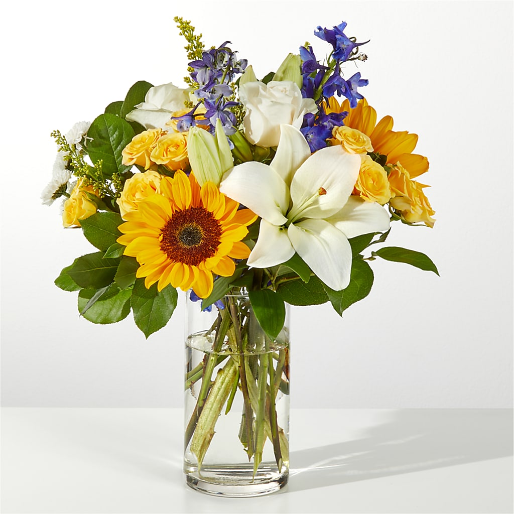Wonderfully Sunny Bouquet – GLAMMY'S FLOWER GARDEN, Fayette AL