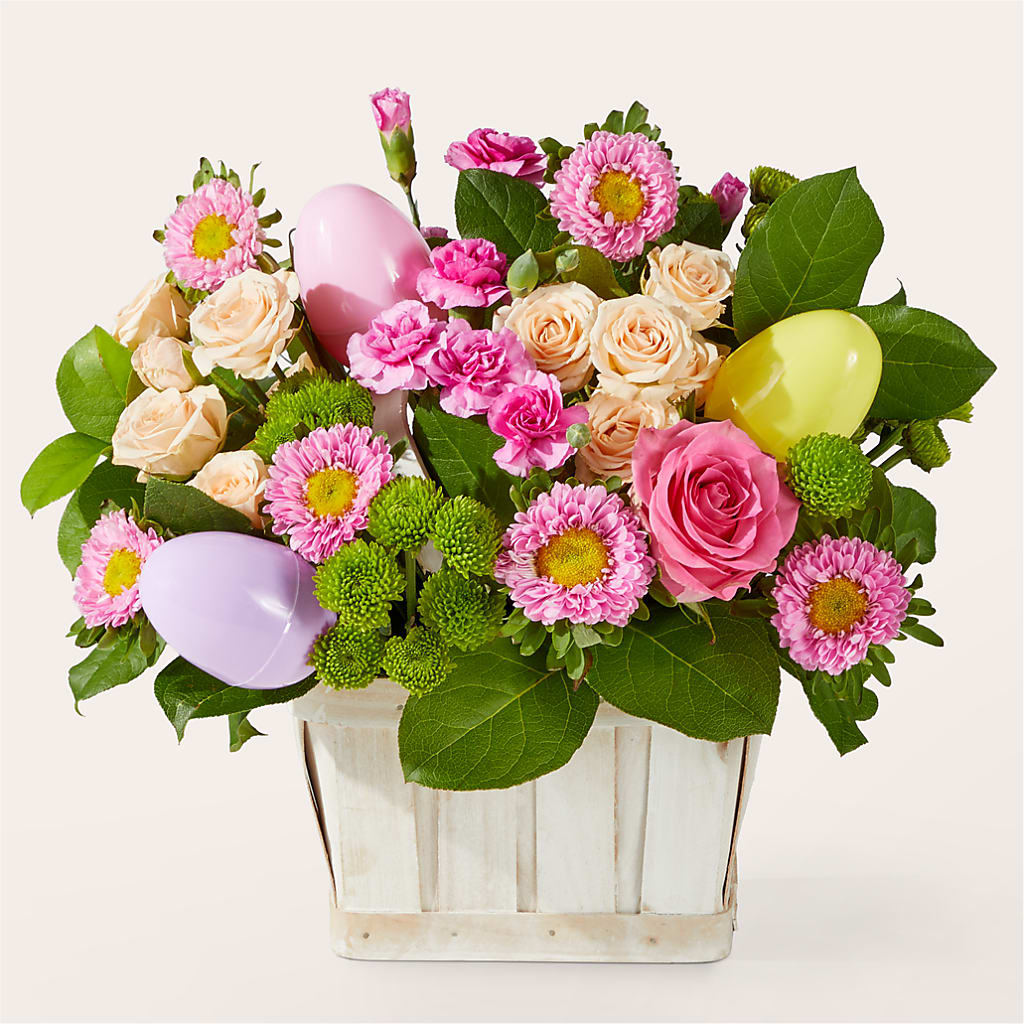 Get Eggcited Basket – GLAMMY'S FLOWER GARDEN, Fayette AL