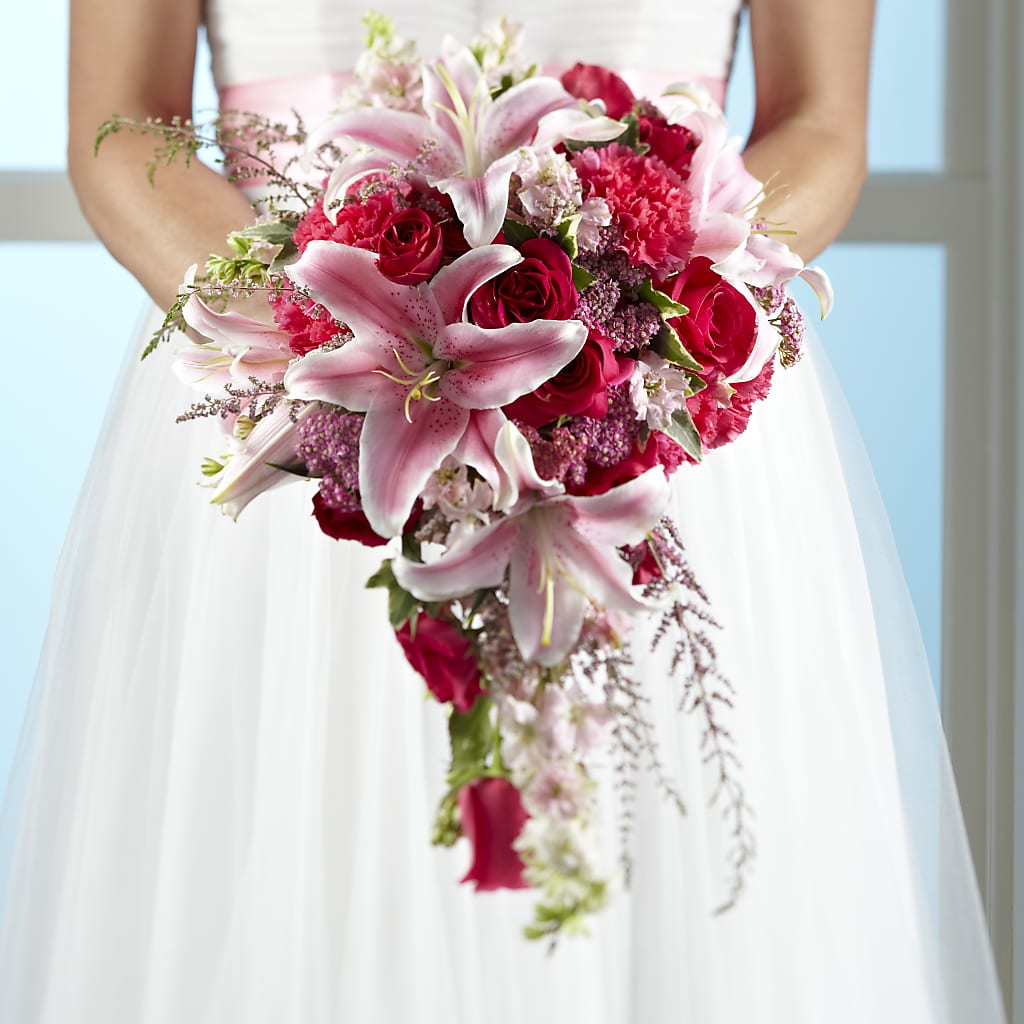 Lily & Rose Bouquet – GLAMMY'S FLOWER GARDEN, Fayette AL