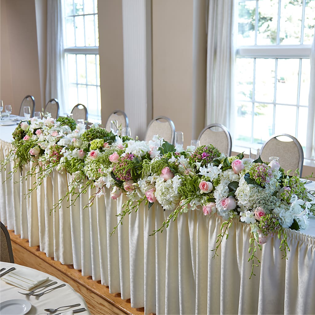 State of Joy Head Table Arrangement – GLAMMY'S FLOWER GARDEN, Fayette AL