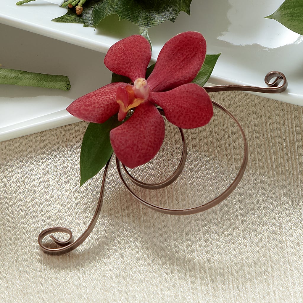 Red Mokara Boutonniere – GLAMMY'S FLOWER GARDEN, Fayette AL