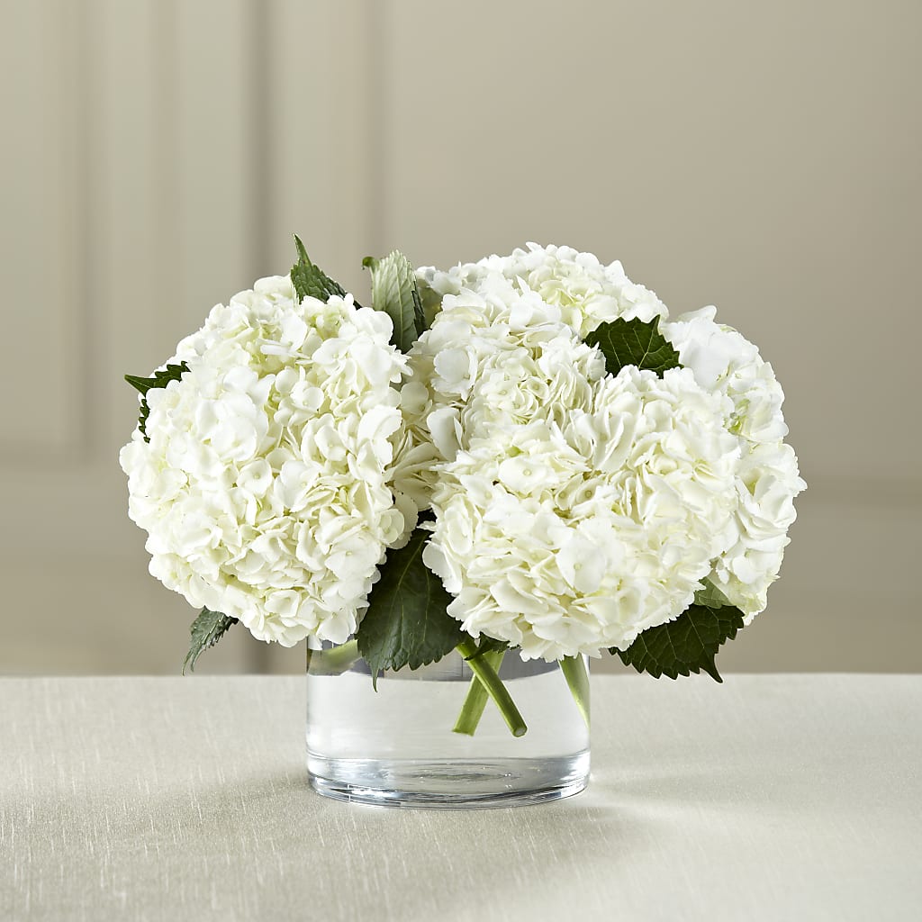 White Hydrangea Bouquet – GLAMMY'S FLOWER GARDEN, Fayette AL