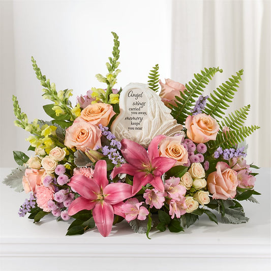 Gentle Light Arrangement – GLAMMY'S FLOWER GARDEN, Fayette AL