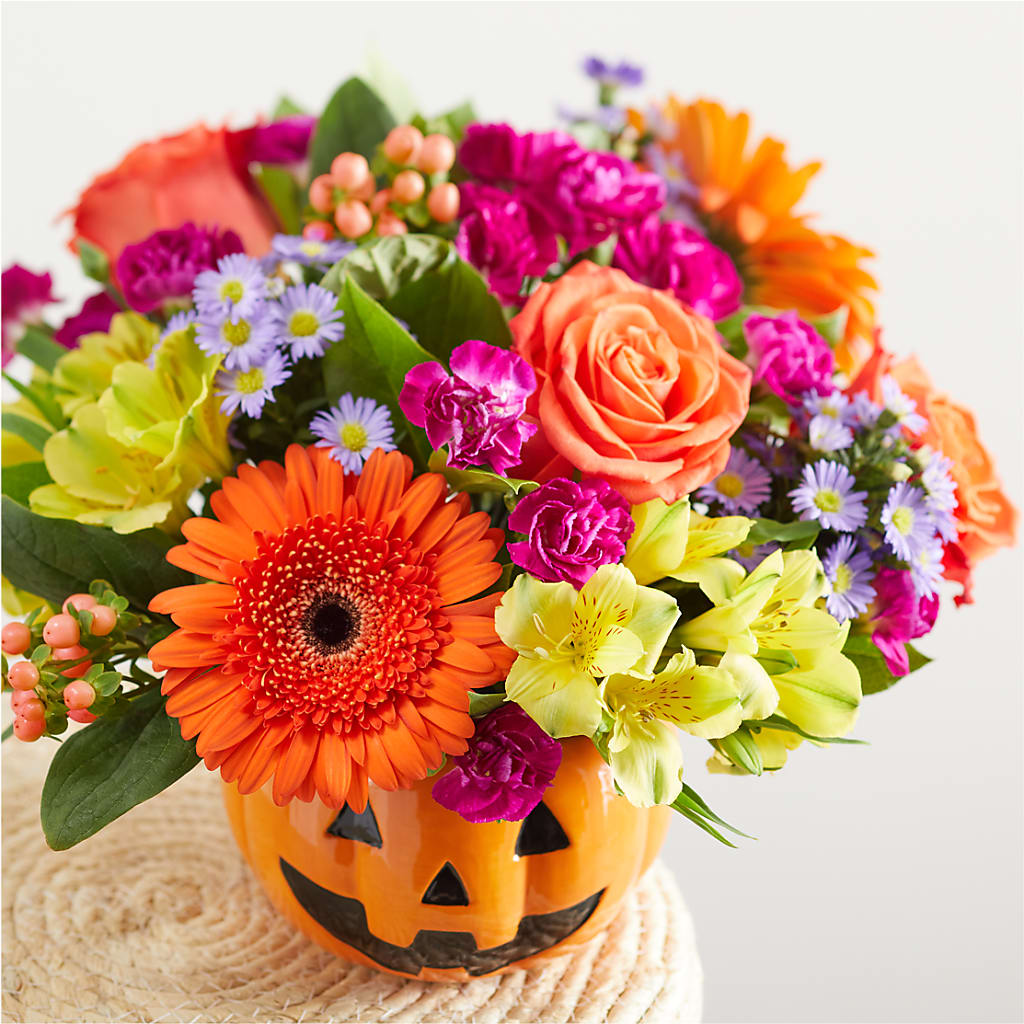 Tricks & Treats Pumpkin – GLAMMY'S FLOWER GARDEN, Fayette AL