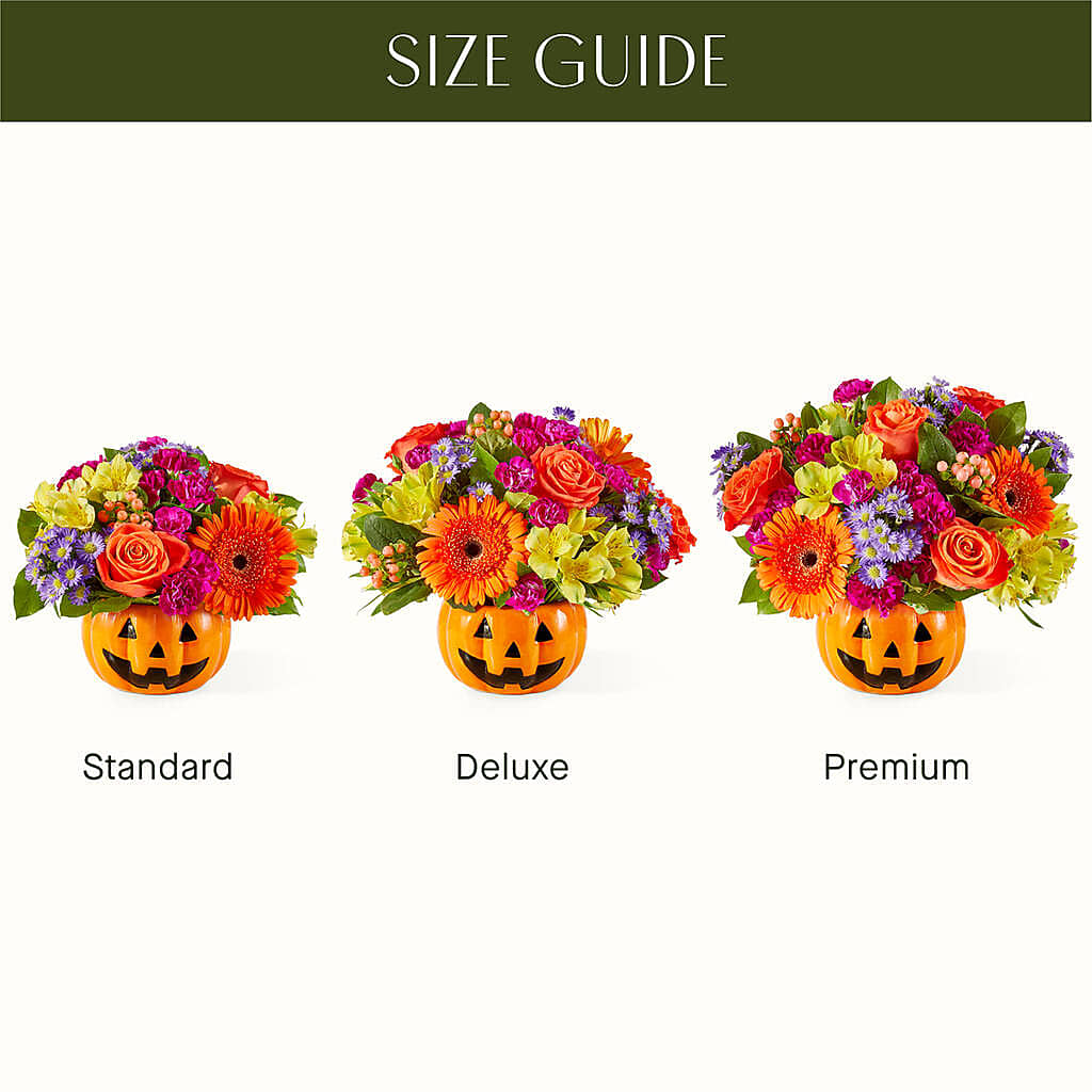Tricks & Treats Pumpkin – GLAMMY'S FLOWER GARDEN, Fayette AL