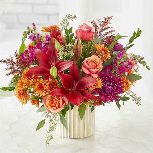 Burgundy Landscape Bouquet – GLAMMY'S FLOWER GARDEN, Fayette AL