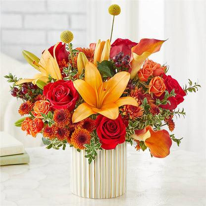 Scarlet Skies Bouquet – GLAMMY'S FLOWER GARDEN, Fayette AL