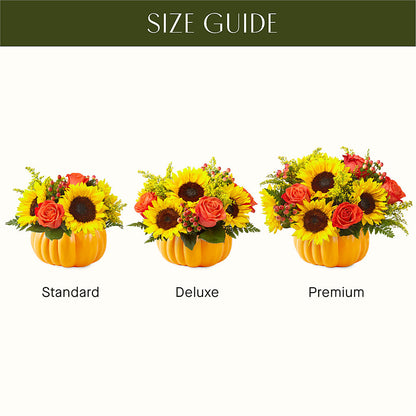 Pick of the Patch Pumpkin Bouquet – GLAMMY'S FLOWER GARDEN, Fayette AL