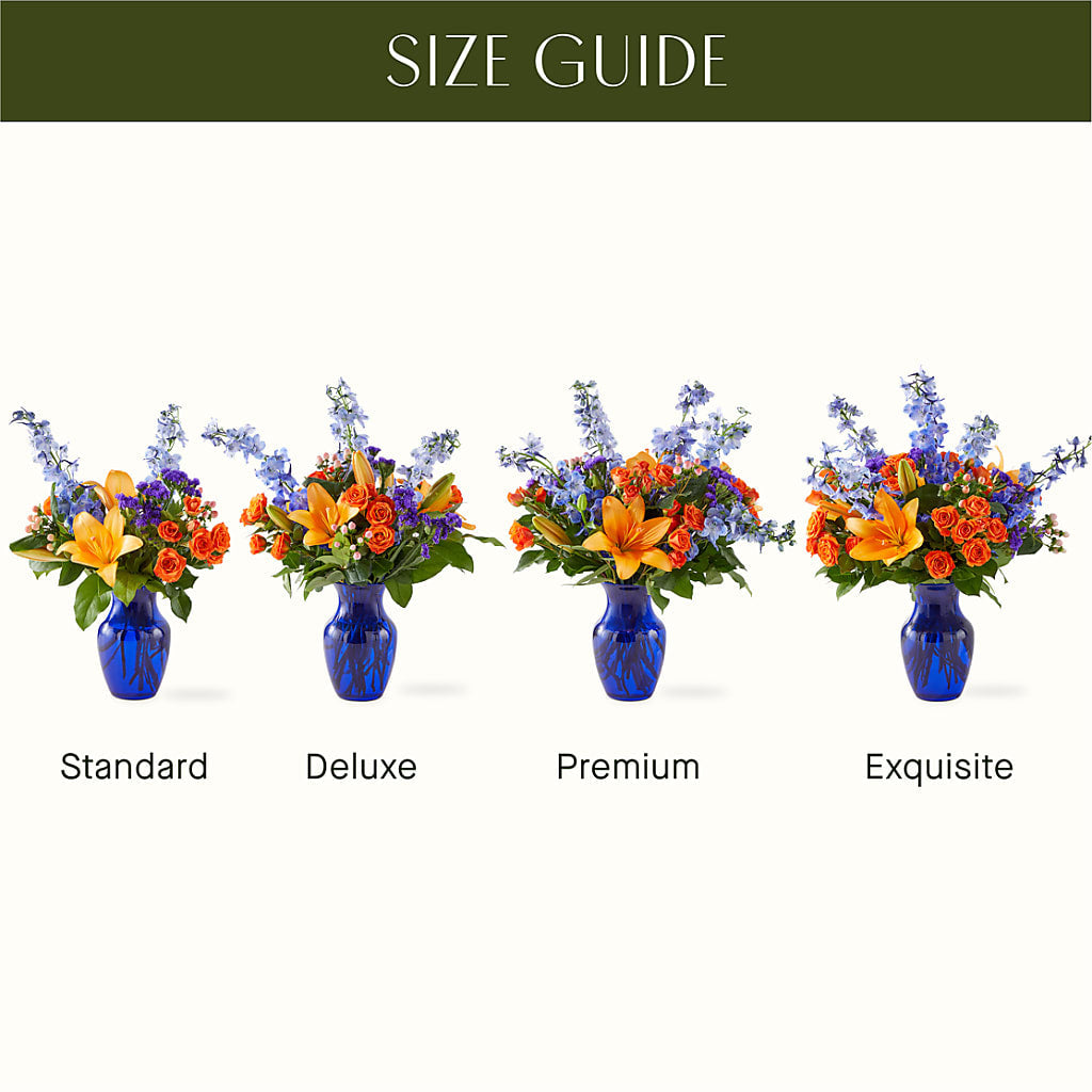 Radiant Citrus Bouquet – GLAMMY'S FLOWER GARDEN, Fayette AL