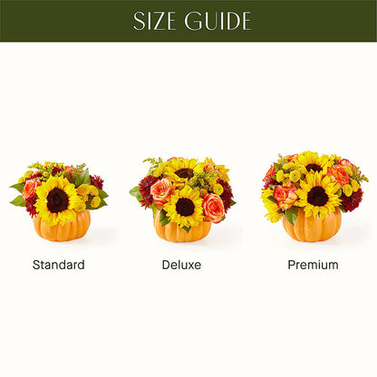 Golden Gourd Pumpkin Bouquet – GLAMMY'S FLOWER GARDEN, Fayette AL