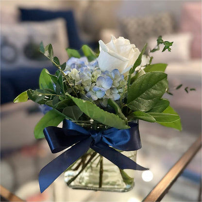 Sky Blue Delight Bouquet – GLAMMY'S FLOWER GARDEN, Fayette AL