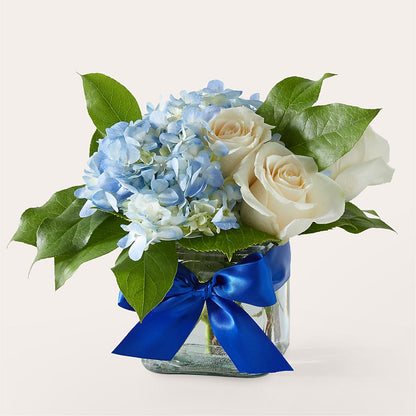 Sky Blue Delight Bouquet – GLAMMY'S FLOWER GARDEN, Fayette AL