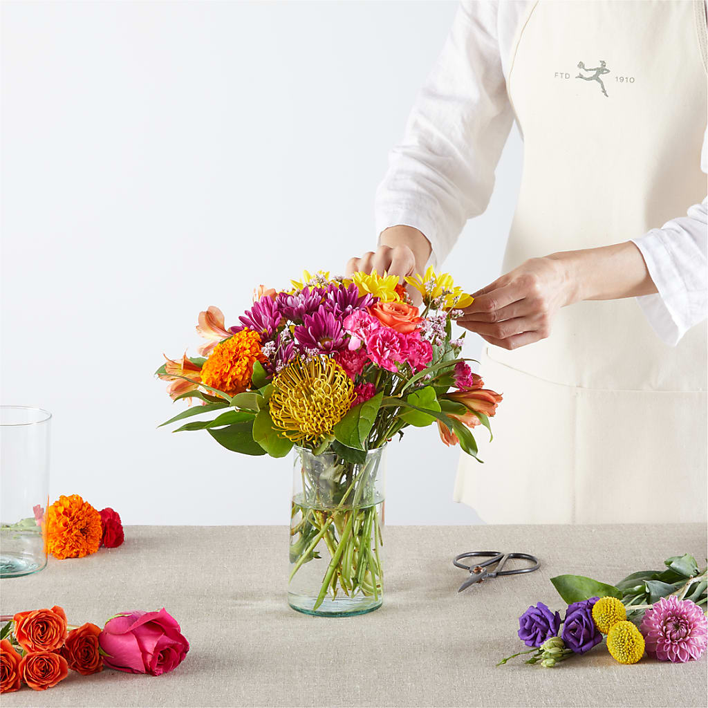 Feast of Color – A Florist Original – GLAMMY'S FLOWER GARDEN, Fayette AL