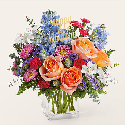 Birthday Bash Bouquet – GLAMMY'S FLOWER GARDEN, Fayette AL