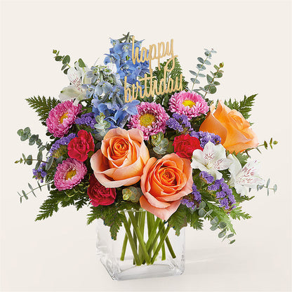 Birthday Bash Bouquet – GLAMMY'S FLOWER GARDEN, Fayette AL