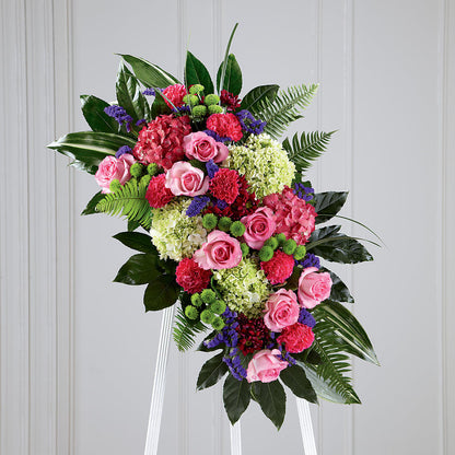 Refreshing Mix Standing Spray – GLAMMY'S FLOWER GARDEN, Fayette AL